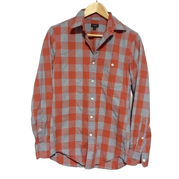 J. Crew Other - J Crew Plaid Long Sleeve Button Down Shirt XS